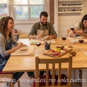 Cerámica con amigos