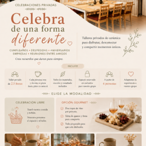 Celebraciones privadas (reservas)