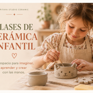 Clases de cerámica infantil